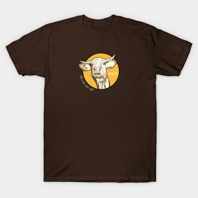 moo T-Shirt by TommyArtDesign